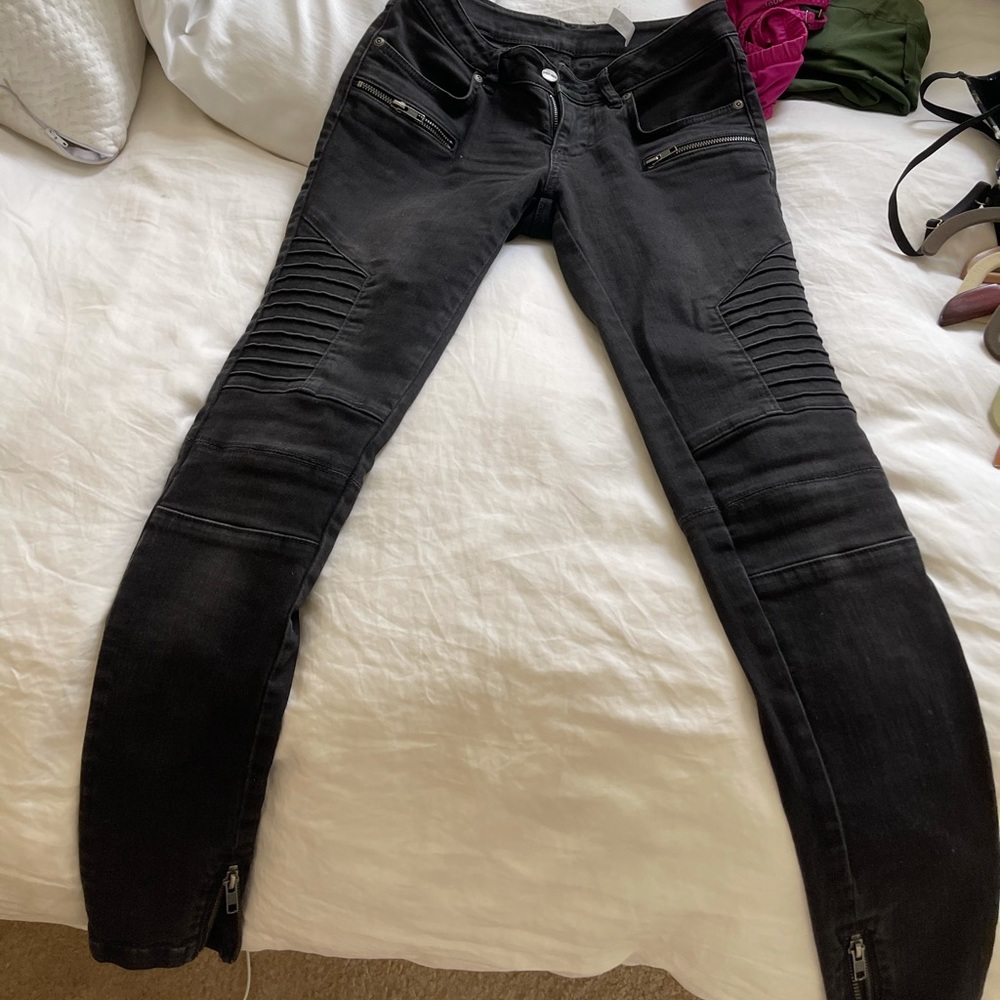 Anine Bing Moto Jeans